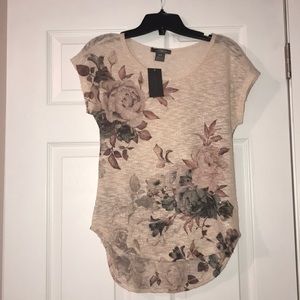 Floral printed shirt